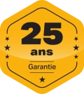 25 ans garantie